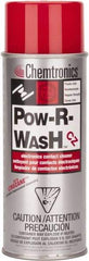 Chemtronics - 12 Ounce Aerosol Contact Cleaner - 31 kV Dielectric Strength, Nonflammable, Plastic Safe - First Tool & Supply