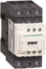 Schneider Electric - 3 Pole, 200 Coil VAC at 50/60 Hz, 50 Amp at 440 VAC, Nonreversible IEC Contactor - Bureau Veritas, CCC, CSA, CSA C22.2 No. 14, DNV, EN/IEC 60947-4-1, EN/IEC 60947-5-1, GL, GOST, LROS, RINA, RoHS Compliant, UL 508, UL Listed - First Tool & Supply