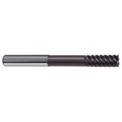 1/2" Dia. - 4-1/2" OAL - 55° Helix Firex Carbide End Mill - 6 FL - First Tool & Supply