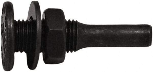 Tanis - 1/2" Arbor Hole to 1/4" Shank Diam Drive Arbor - For 3" Small Diam Wheel Brushes - First Tool & Supply