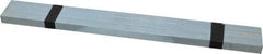 Made in USA - 12" Long x 7/16" High x 7/16" Wide, Zinc-Plated Oversized Key Stock - C1018 Steel - First Tool & Supply