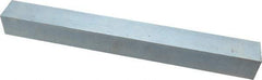 Made in USA - 12" Long x 1-1/4" High x 1-1/4" Wide, Zinc-Plated Oversized Key Stock - C1018 Steel - First Tool & Supply