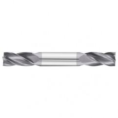 5/32 Dia. x 3 Overall Length 4-Flute Square End Solid Carbide SE End Mill-Round Shank-Center Cut-TiAlN - First Tool & Supply