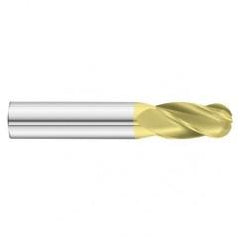 15/64 x 3/4 x 2-1/2 4 Flute Ball Nose  End Mill- Series 3200SD - First Tool & Supply