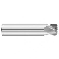 5/8 Dia. x 3-1/2 Overall Length 4-Flute .015 C/R Solid Carbide SE End Mill-Round Shank-Center Cut-Uncoated - First Tool & Supply