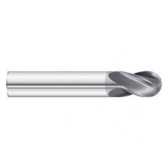 1" x 1 x 4 4 Flute Ball Nose  End Mill- Series 3200STB - First Tool & Supply