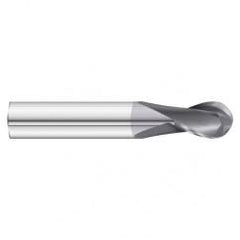 7/16 x 3/4 x 2-3/4 2 Flute Ball Nose  End Mill- Series 3215STB - First Tool & Supply