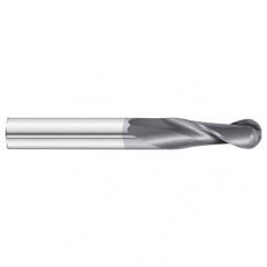 1" x 2 x 4-1/2 2 Flute Ball Nose  End Mill- Series 3215XL - First Tool & Supply