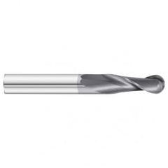 1/2 x 1-1/2 x 4 2 Flute Ball Nose  End Mill- Series 3215XL - First Tool & Supply