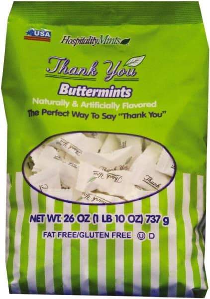 Hospitality Mints - Candy - Thank You Buttermints Candies, 26 oz Bag - First Tool & Supply