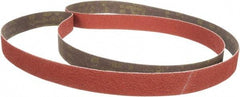 3M - 3/4" Wide x 18" OAL, 120 Grit, Aluminum Oxide Abrasive Belt - Aluminum Oxide, Coated, XF Weighted Cloth Backing, Series 384F - First Tool & Supply