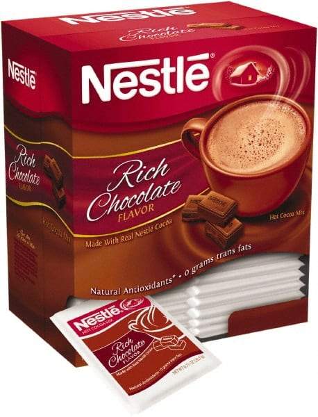 Nestle - Hot Cocoa Mix, Rich Chocolate, 0.71 oz Packets, 50/Box - First Tool & Supply