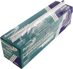 Reynolds - PVC Food Wrap Film Roll in Easy Glide Cutter Box, 18" x 2,000', Clear - Use with Food Protection - First Tool & Supply