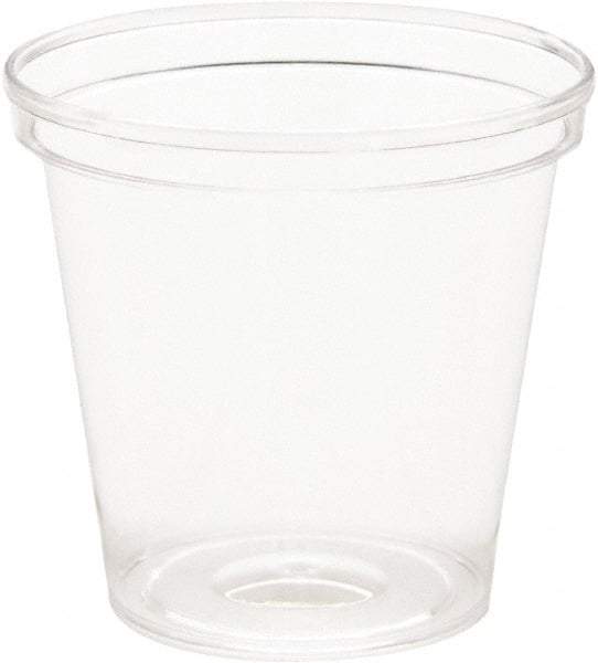 WNA - Comet Plastic Portion/Shot Glass, 1 oz, Clear - Clear - First Tool & Supply