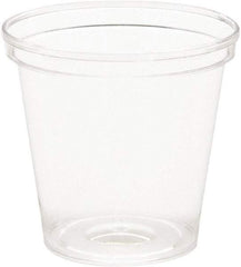 WNA - Comet Plastic Portion/Shot Glass, 1 oz, Clear - Clear - First Tool & Supply