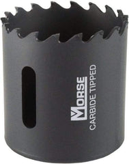 M.K. MORSE - 1-3/4" Diam, 1-15/16" Cutting Depth, Hole Saw - Carbide-Tipped Saw, Toothed Edge - First Tool & Supply