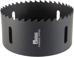 M.K. MORSE - 4-1/4" Diam, 1-15/16" Cutting Depth, Hole Saw - Carbide-Tipped Saw, Toothed Edge - First Tool & Supply