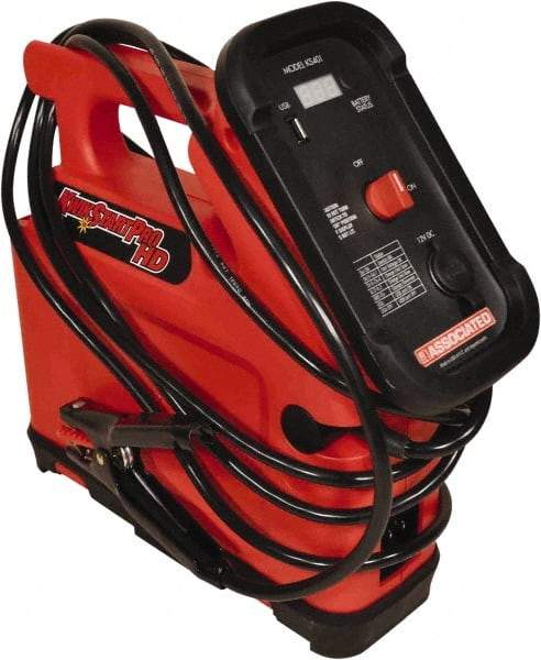 Associated Equipment - 12 Volt Battery Powered Starter - 1,700 Peak Amps - First Tool & Supply