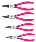 Wiha Straight Internal Retaining Ring Plier Set -- 4 Pieces -- Includes: Tips: .035; .050; .070; & .090" - First Tool & Supply
