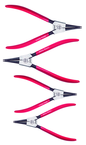 Wiha Straight External Retaining Ring Plier Set -- 4 Pieces -- Includes: Tips: .035; .050; .070; & .090" - First Tool & Supply