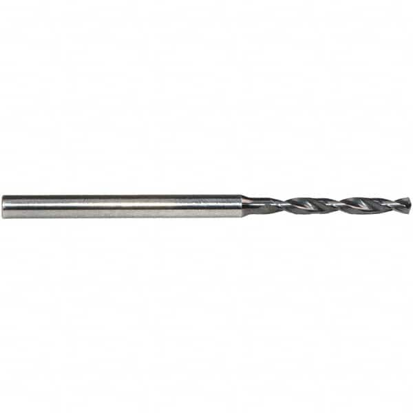 Emuge - 1.4mm, 140° Point, Solid Carbide Micro Drill Bit - First Tool & Supply