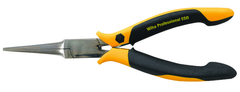 Long Needle Nose Pliers; Straight; Serrated Jaws ESD Safe Precision - First Tool & Supply