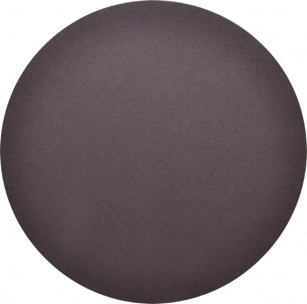 Made in USA - 12" Diam, 120 Grit Aluminum Oxide Adhesive PSA Disc - First Tool & Supply