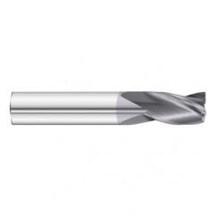 13/64 Dia. x 2-1/2 Overall Length 3-Flute Square End Solid Carbide SE End Mill-Round Shank-Center Cut-TiAlN - First Tool & Supply