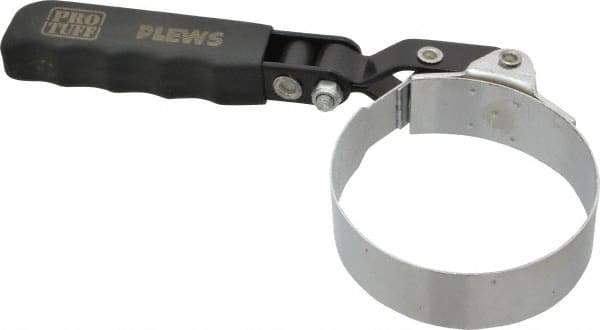 Plews - 2-13/16 to 3-5/32" Diam, Swivel Handle Small Oil Filter Wrench - Steel, For Use with Filters from 2-13/16 to 3-5/32" - First Tool & Supply