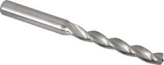 Kennametal - 6.7mm 130° Solid Carbide Jobber Drill - Bright Finish, Right Hand Cut, Spiral Flute, Straight Shank, 91mm OAL, Standard Point - First Tool & Supply