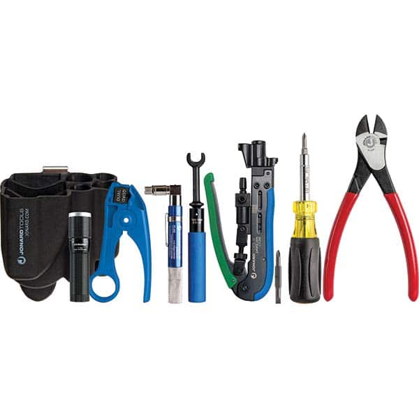 Jonard Tools - Cable Tools & Kits Tool Type: Compression Tool Number of Pieces: 8.000 - First Tool & Supply