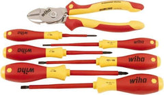 Wiha - 7 Piece Insulated Driver & Bicut Hand Tool Set - Comes in Clamshell - First Tool & Supply