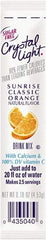 Crystal Light - On the Go, Sunrise Orange, .16 oz Packets, 30/Box - First Tool & Supply