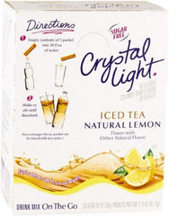 Crystal Light - On the Go, Iced Tea, .16 oz Packets, 30/Box - First Tool & Supply