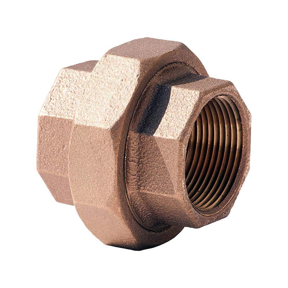 Merit Brass - Brass & Chrome Pipe Fittings Type: Union Fitting Size: 3/4 - First Tool & Supply