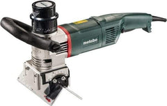 Metabo - 0 to 90° Bevel Angle, 5/8" Bevel Capacity, 12,000 RPM, 900 Power Rating, Electric Beveler - 14.2 Amps, 1/4" Min Workpiece Thickness - First Tool & Supply