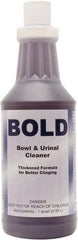 Detco - 32 oz Bottle Liquid Toilet Bowl Cleaner - Unscented Scent, Toilet Bowl - First Tool & Supply