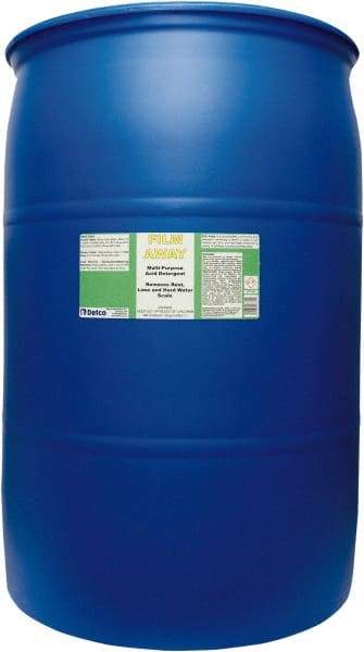 Detco - 55 Gal Drum Liquid Bathroom Cleaner - Unscented Scent, Bath Fixtures - First Tool & Supply