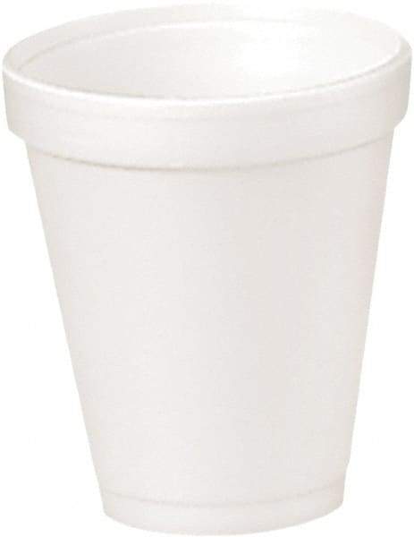 DART - Foam Drink Cups, 4 oz, 25/Bag, 40 Bags/Carton - White - First Tool & Supply