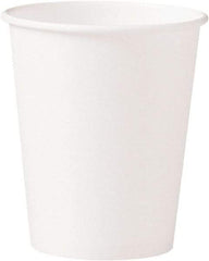 Solo - Polycoated Hot Paper Cups, 10 oz - White - First Tool & Supply