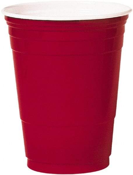 Solo - Plastic Party Cold Cups, 16 oz - Red - First Tool & Supply