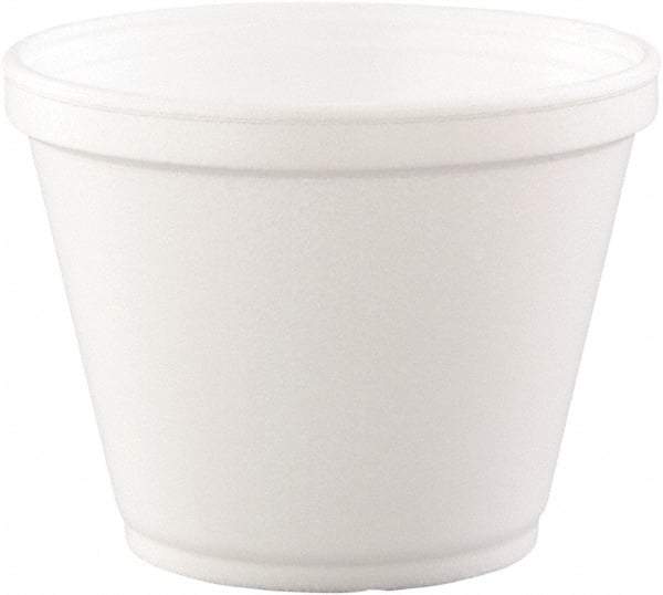 DART - Food Containers, Foam, 12 oz, 25/Bag, 20 Bags/Carton - White - First Tool & Supply