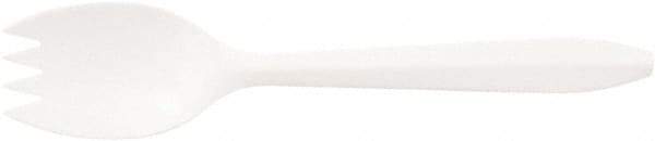 Boardwalk - Mediumweight Polypropylene Cutlery, Spork, 1000/Carton - White - First Tool & Supply