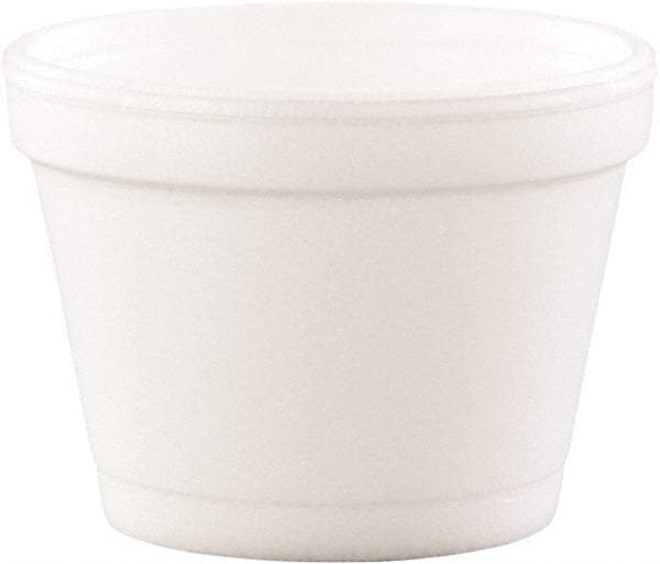 DART - Bowl Containers, Foam, 4 oz, 1000/Carton - White - First Tool & Supply