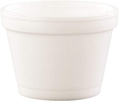 DART - Bowl Containers, Foam, 4 oz, 1000/Carton - White - First Tool & Supply