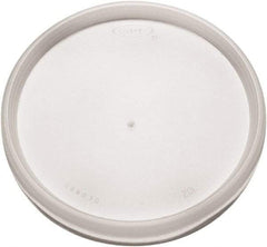 DART - Plastic Lids, for 8, 12, 16 oz Hot/Cold Foam Cups, Vented, 1000/Carton - Translucent - First Tool & Supply