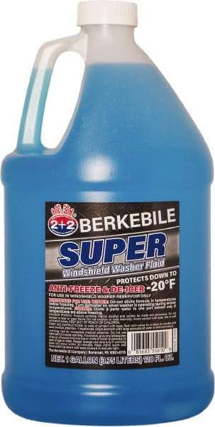 Berkebile - Methanol Windshield Washer Fluid - 1 Gal Jug with Handle - First Tool & Supply