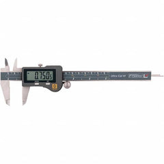 Fowler - 0 to 6" Range, 0.01mm Resolution, IP67 Electronic Caliper - First Tool & Supply