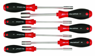 7 Piece - 5.0 - 13.0mm - SoftFinish® Cushion Grip Metric Nut Driver Set - First Tool & Supply