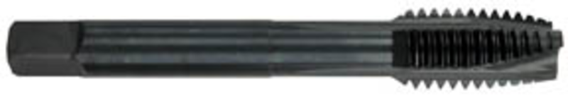 M8 x 1.25 Dia. - H11 - HSS - Nitride & Steam Oxide - +.005 Oversize Spiral Flute Tap - First Tool & Supply